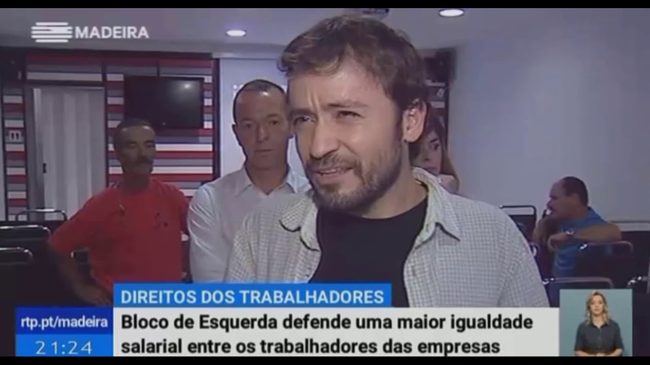 Telejornal RTP Madeira | Defender quem trabalha | José soeiro