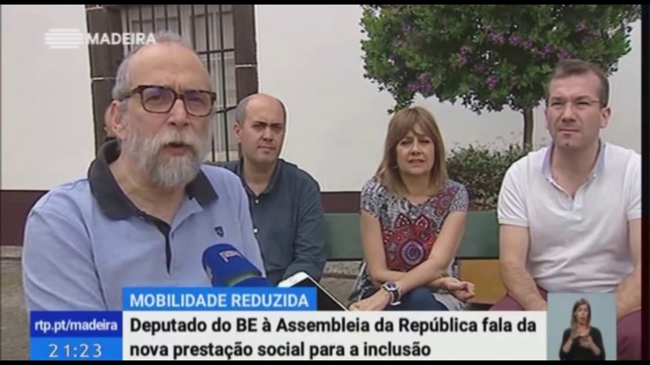 Deputado do BE Jorge Falcato fala da nova prestação social para pessoas com mobilidade reduzida