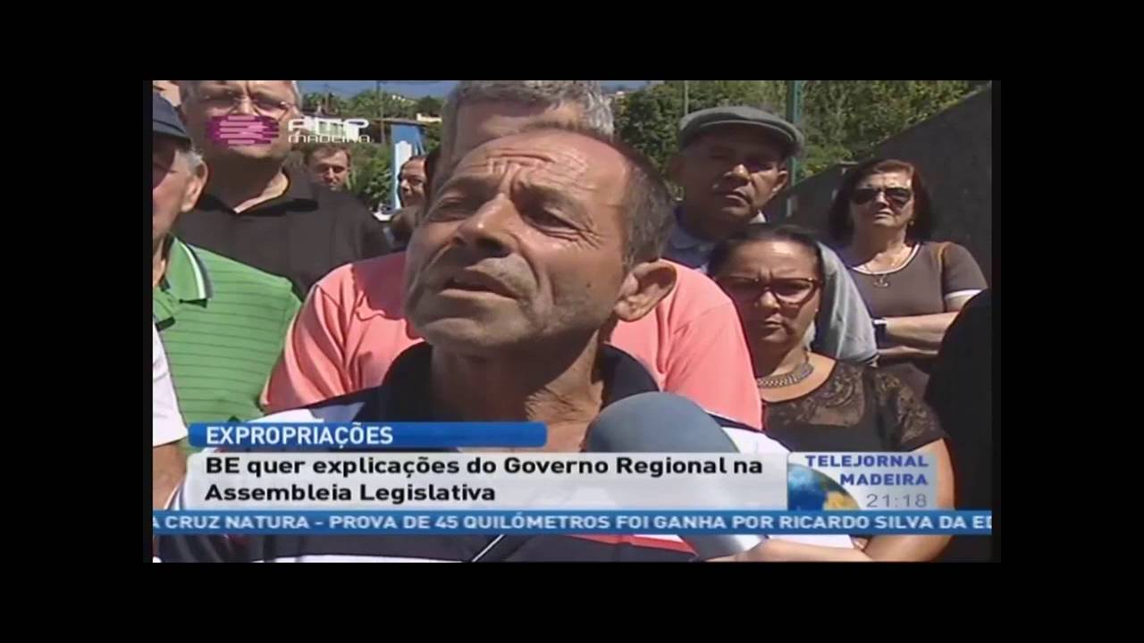 BE Madeira protesta contra expropriações feitas que são "autêntico roubo às pessoas"!